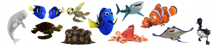 “finding Dory” Reveals New Characters - College Movie Review